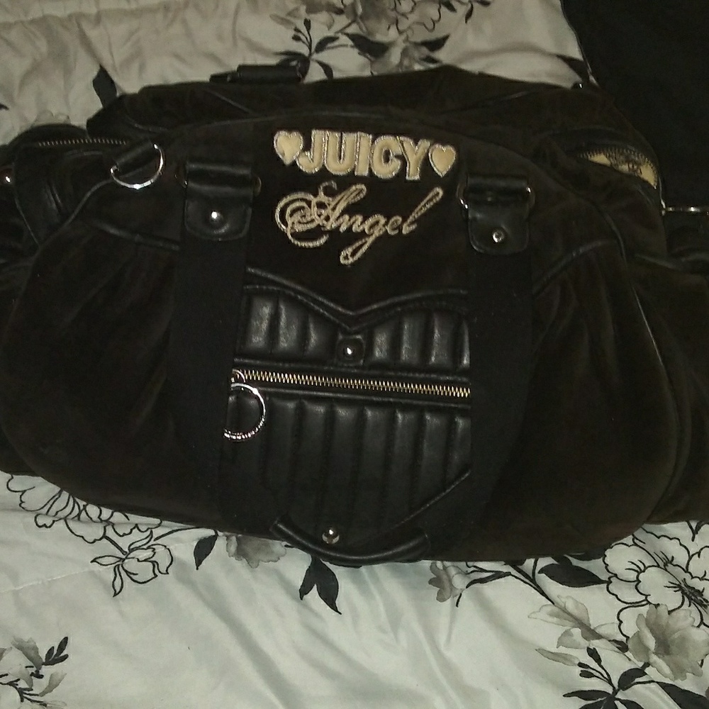 Juicy couture Diaper Bag with changing pad